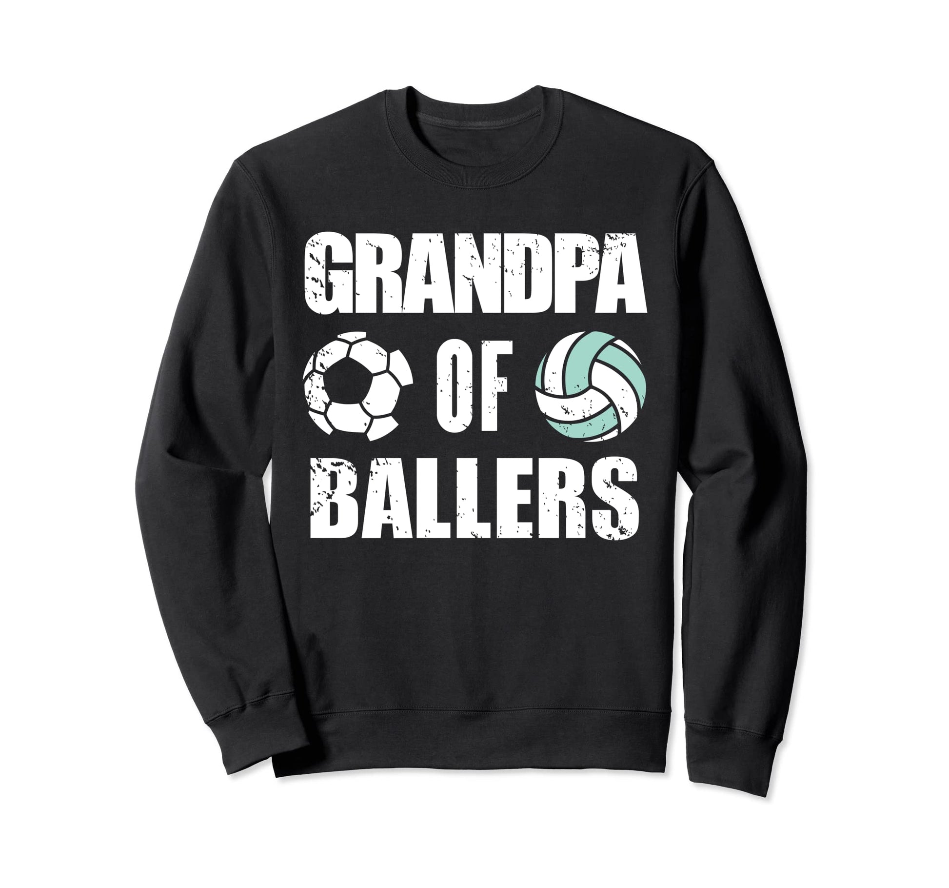 Grandpa Ballers Funny Soccer Sweatshirt - Streetwear Style Men Women - T-Shirt, Sweatshirt, Hoodie