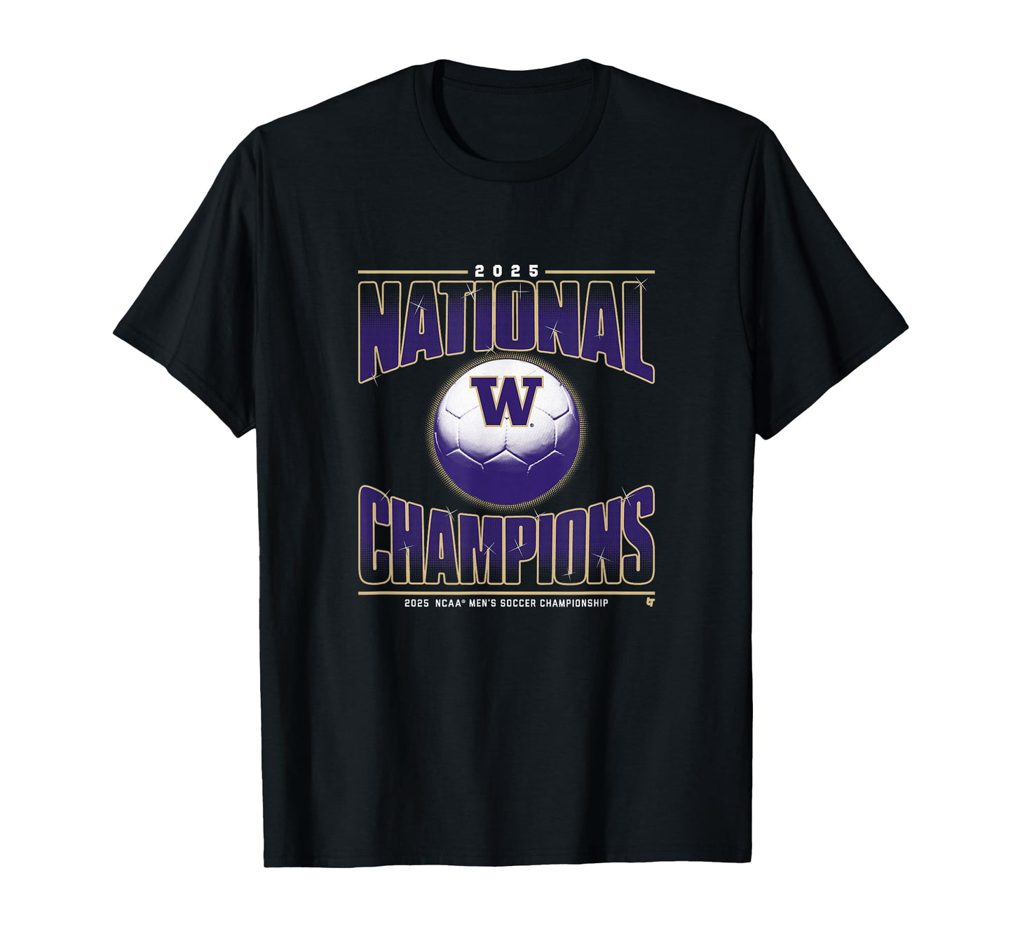 Washington Mens Soccer 2025 National T-Shirt - Graphic Print Unisex - T-Shirt, Sweatshirt, Hoodie