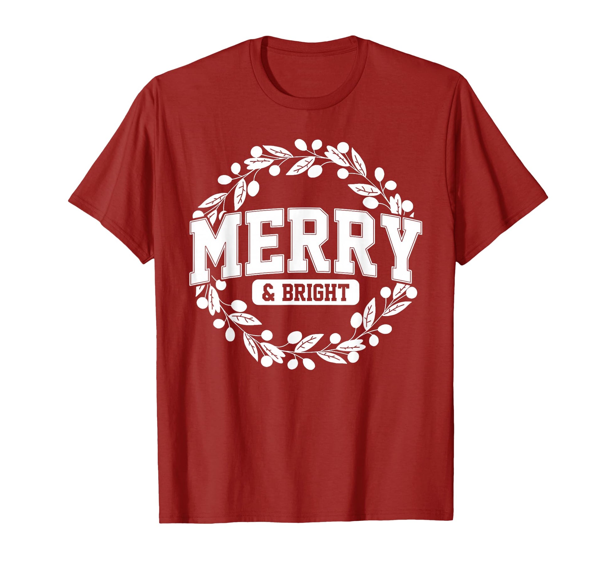 Merry And Bright Moody And Uptight T-Shirt - Aesthetic Graphic for Adults - T-Shirt, Sweatshirt, Hoodie
