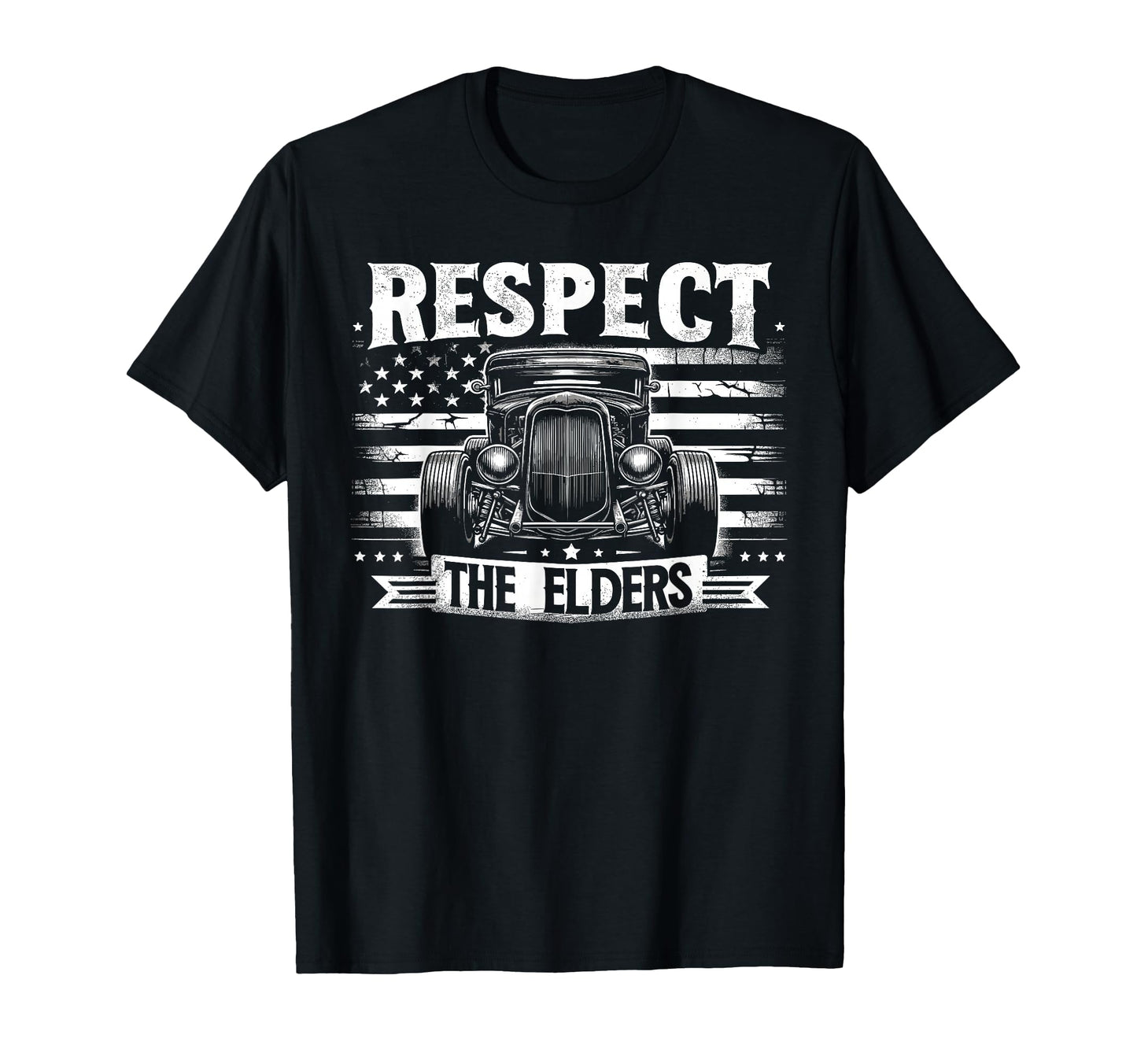 Hot Rod Grandpa Respect Elders T-Shirt - Unique Graphic Men Women - T-Shirt, Sweatshirt, Hoodie