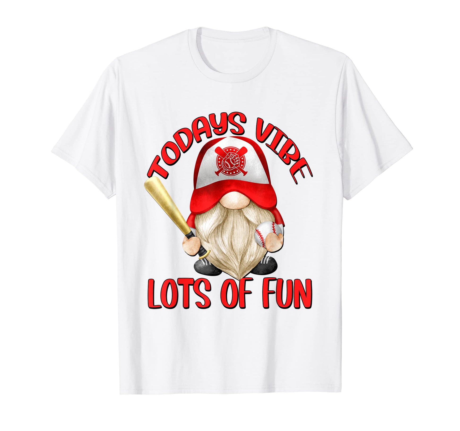 Gnome Baseball And Funny Baseball Mom T-Shirt - Aesthetic Graphic Men Women - T-Shirt, Sweatshirt, Hoodie