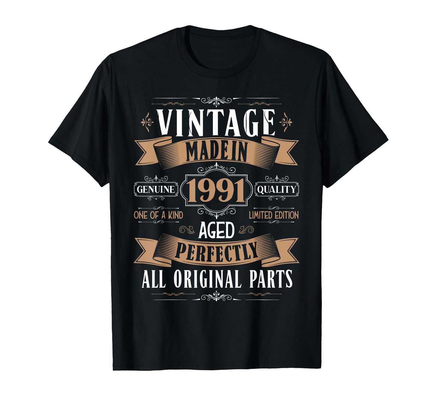 34Th Birthday Born 1991 34 Years Old Bday T-Shirt - Novelty Apparel Unisex - T-Shirt, Sweatshirt, Hoodie