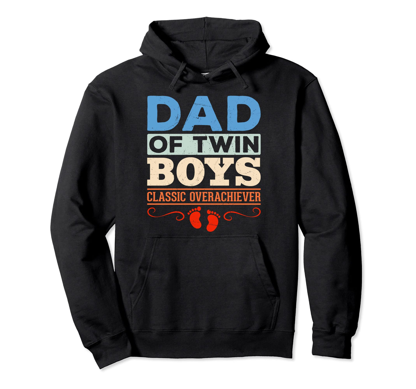 Father Twins Dad Twin Dad Twins Dad Hoodie - Fun Novelty Design for Adults - T-Shirt, Sweatshirt, Hoodie