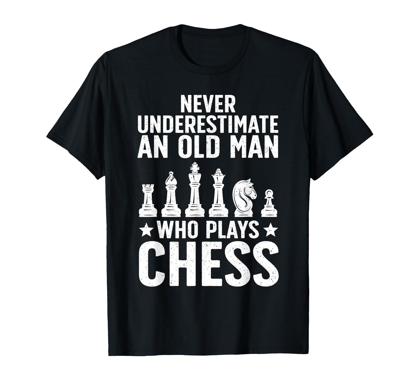 Best Chess Player Art Dad Grandpa Chess T-Shirt - Graphic Print Men Women - T-Shirt, Sweatshirt, Hoodie