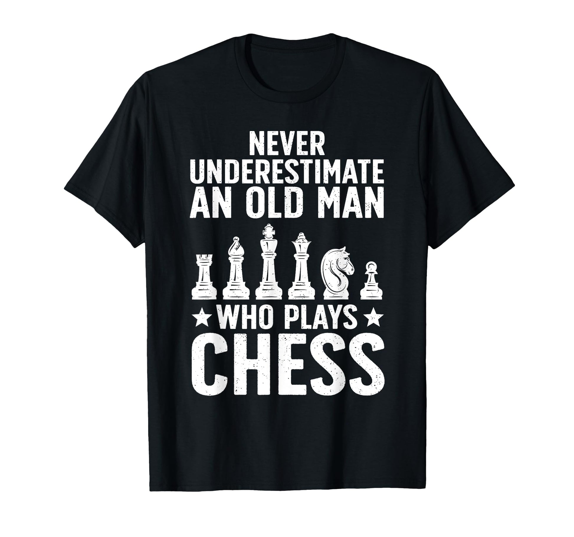 Best Chess Player Art Dad Grandpa Chess T-Shirt - Graphic Print Men Women - T-Shirt, Sweatshirt, Hoodie