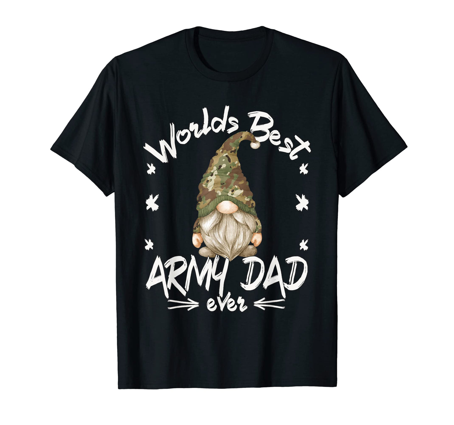 Unique Military Fathers Day Gnome T-Shirt - Aesthetic Graphic for Adults - T-Shirt, Sweatshirt, Hoodie