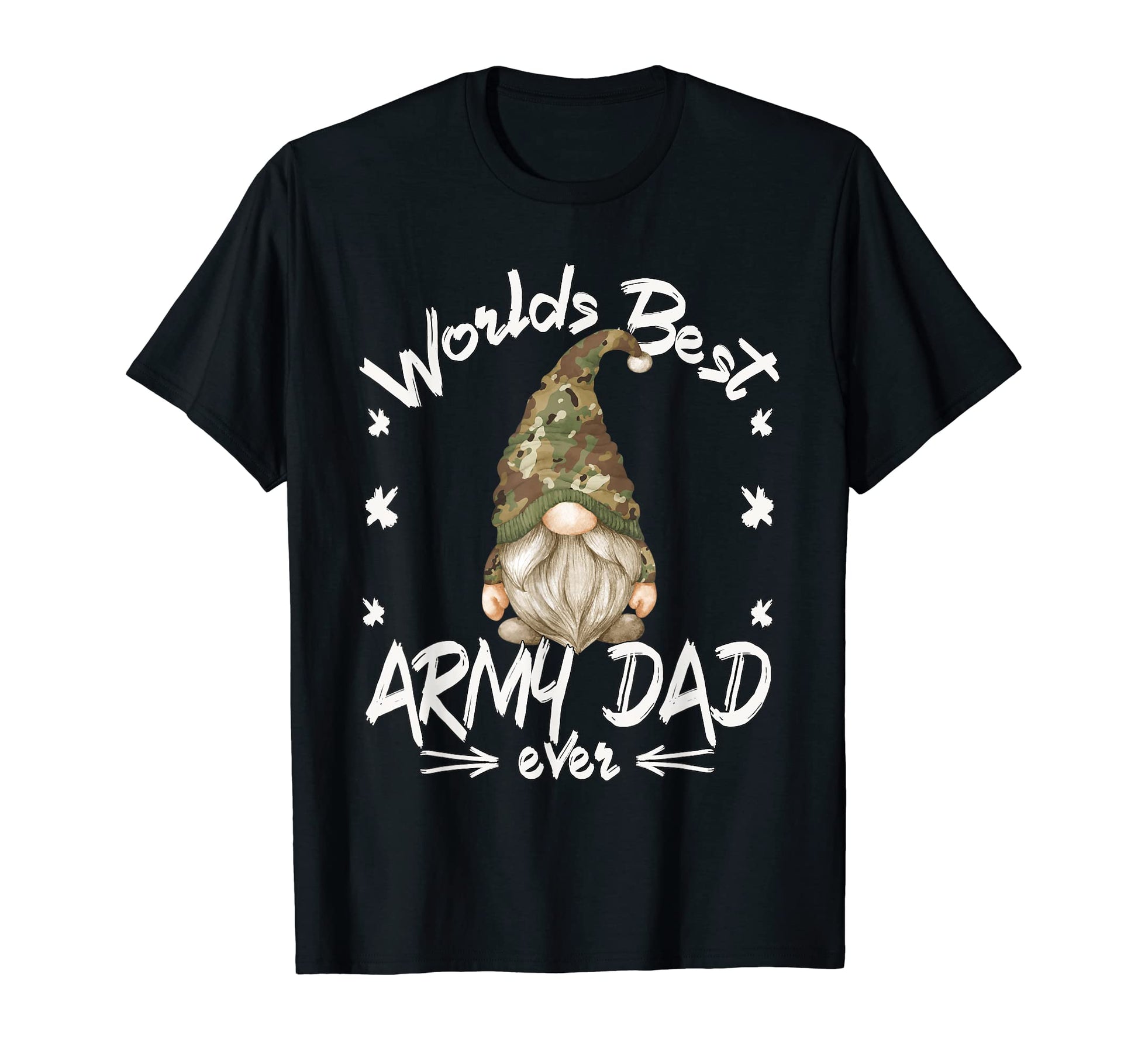 Unique Military Fathers Day Gnome T-Shirt - Aesthetic Graphic for Adults - T-Shirt, Sweatshirt, Hoodie