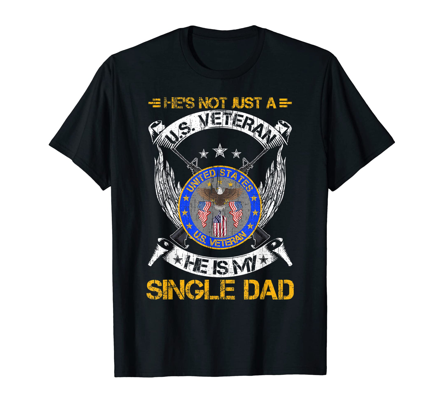 Hes Not Just Us Military Veteran He T-Shirt - Streetwear Style Men Women - T-Shirt, Sweatshirt, Hoodie