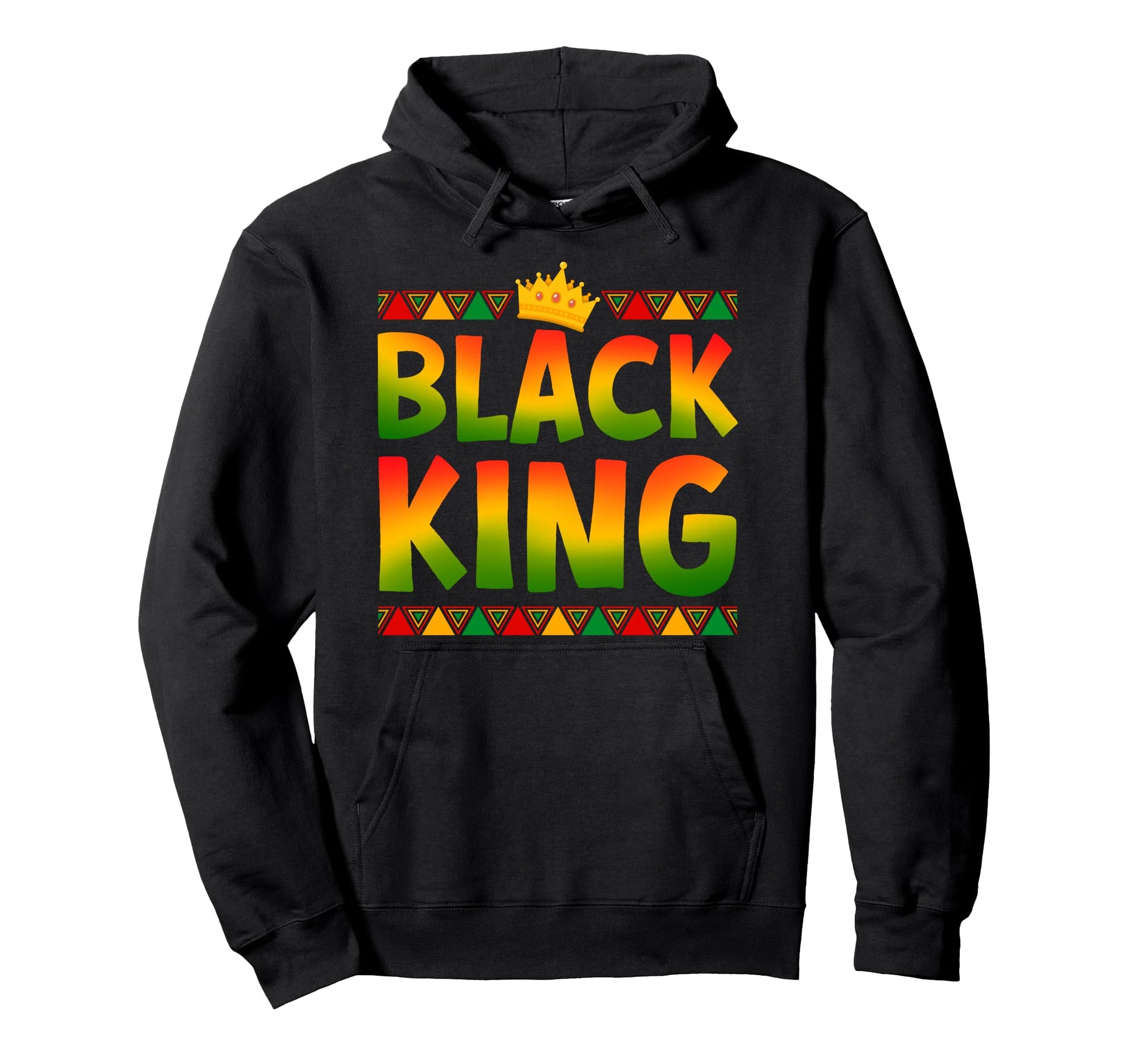 Black History Month Black King Africa Mens Hoodie - Novelty Apparel Unisex - T-Shirt, Sweatshirt, Hoodie