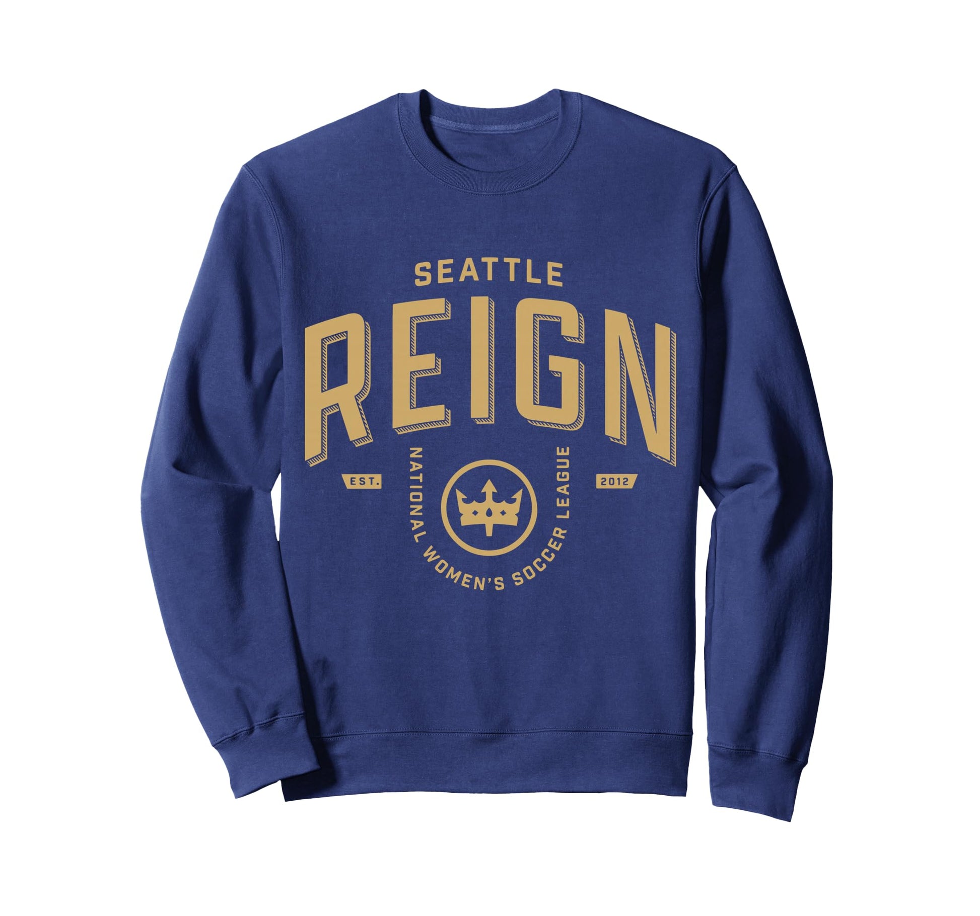 Nwsl Seattle Reign Womans Soccer Sweatshirt - Novelty Apparel for Adults - T-Shirt, Sweatshirt, Hoodie