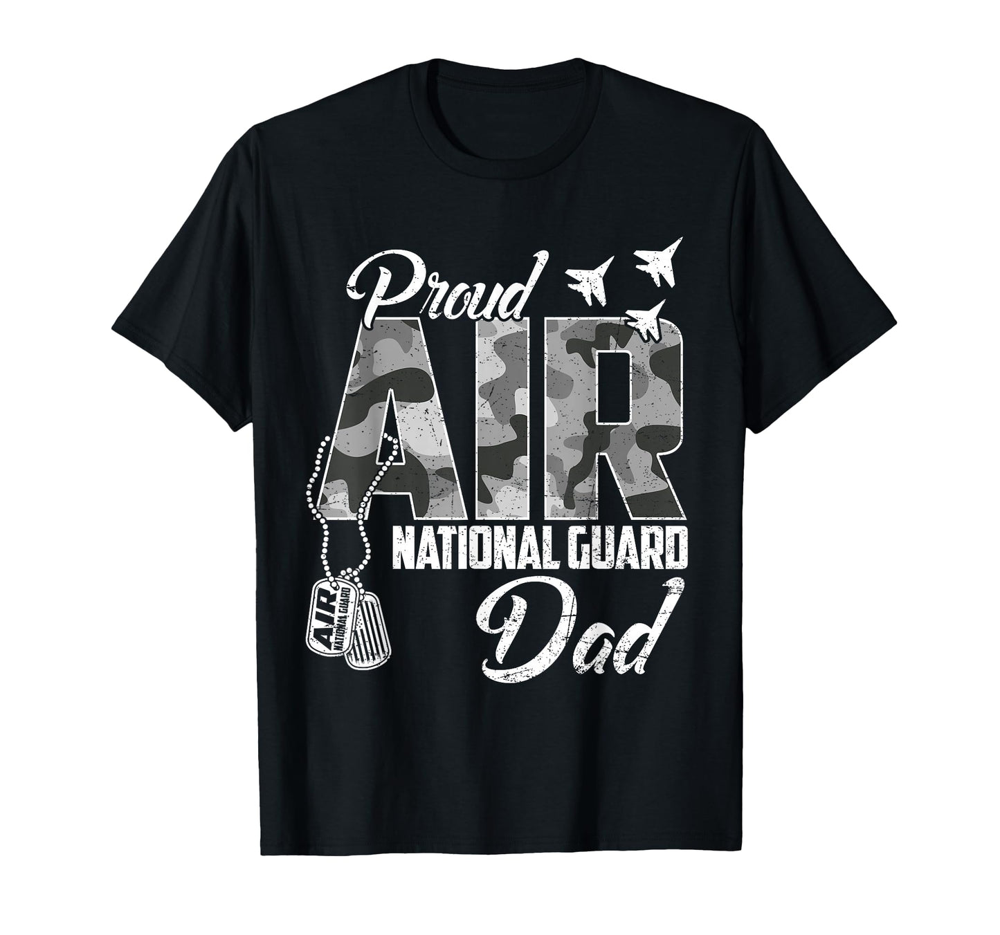 Proud Air National Guard Dad Us Camo T-Shirt - Streetwear Style for Adults - T-Shirt, Sweatshirt, Hoodie