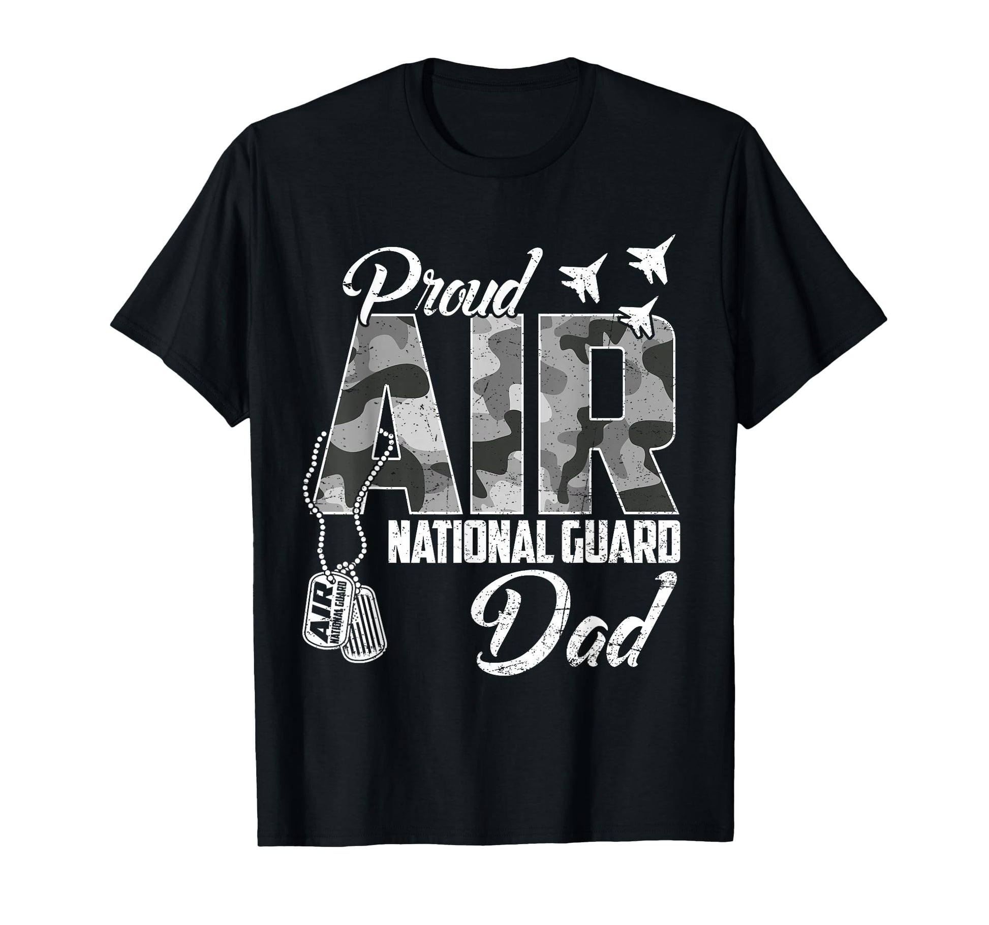Proud Air National Guard Dad Us Camo T-Shirt - Streetwear Style for Adults - T-Shirt, Sweatshirt, Hoodie