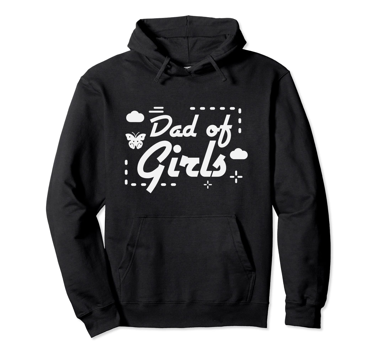 Fathers Day Dad Proud Family Dad Hoodie - Minimalist Print Unisex - T-Shirt, Sweatshirt, Hoodie
