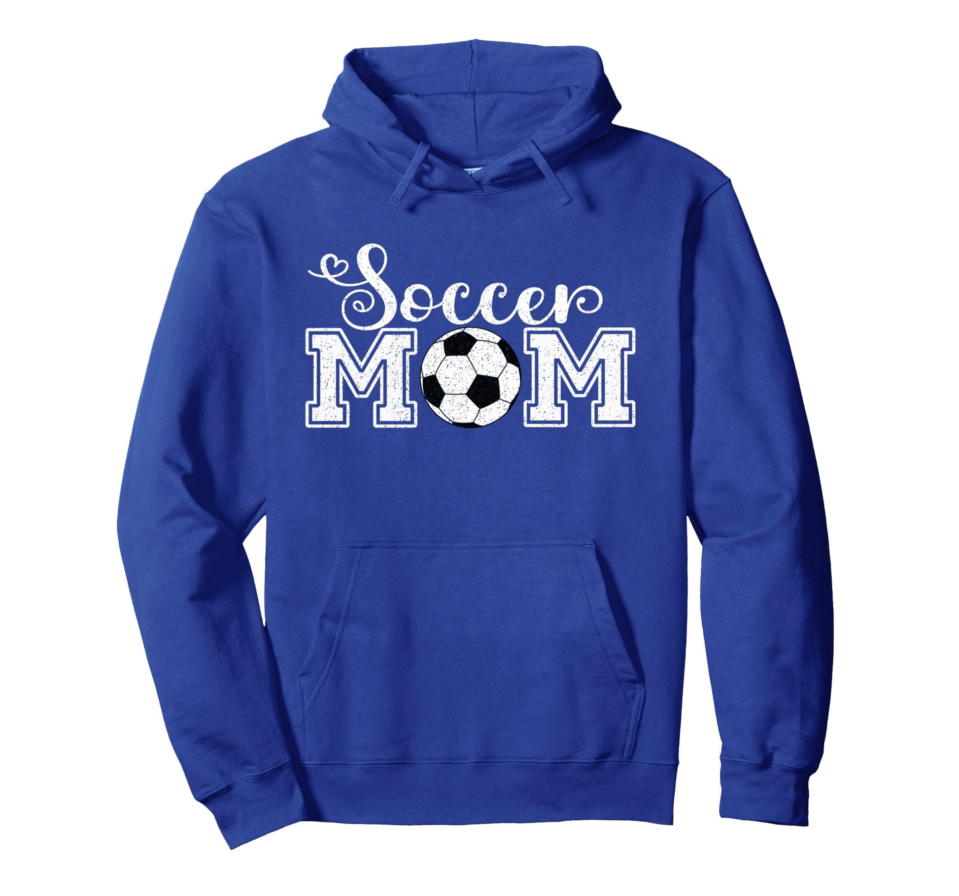 Soccer Mom Soccer Mama Checkered Hoodie - Fun Novelty Design for Adults - T-Shirt, Sweatshirt, Hoodie