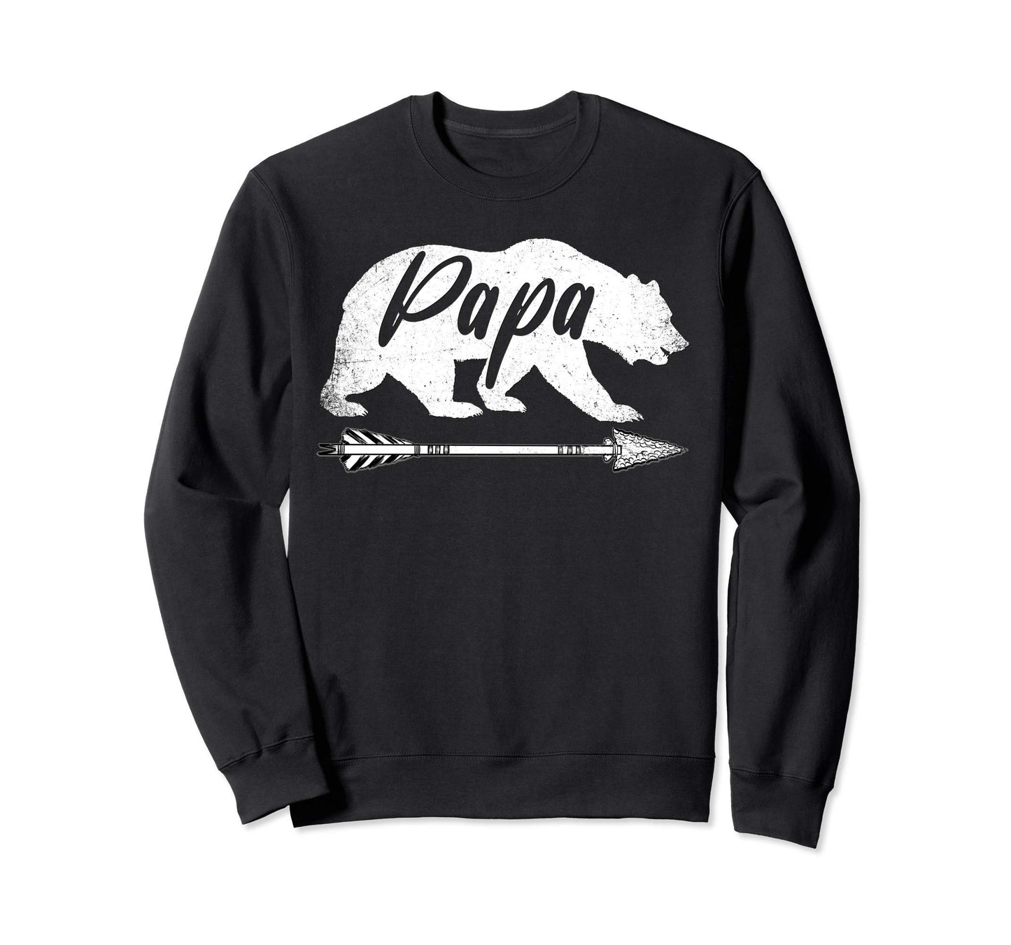 Papa Bear Funny Fathers Day Sweatshirt - Custom Art Print Men Women - T-Shirt, Sweatshirt, Hoodie