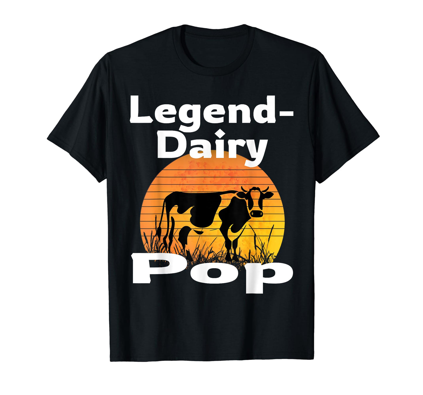 Funny Legend Dairy Pop Grandpa Dad T-Shirt - Aesthetic Graphic Men Women - T-Shirt, Sweatshirt, Hoodie