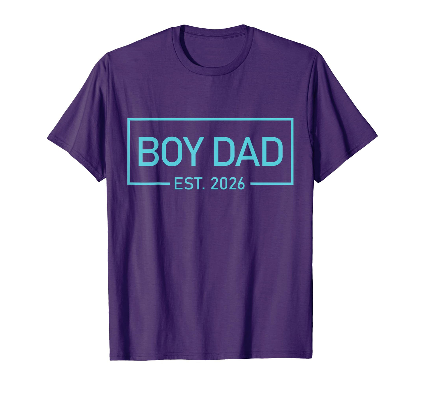 Dad Est 2026 Newborn Daddy Father Son T-Shirt - Custom Art Print Men Women - T-Shirt, Sweatshirt, Hoodie