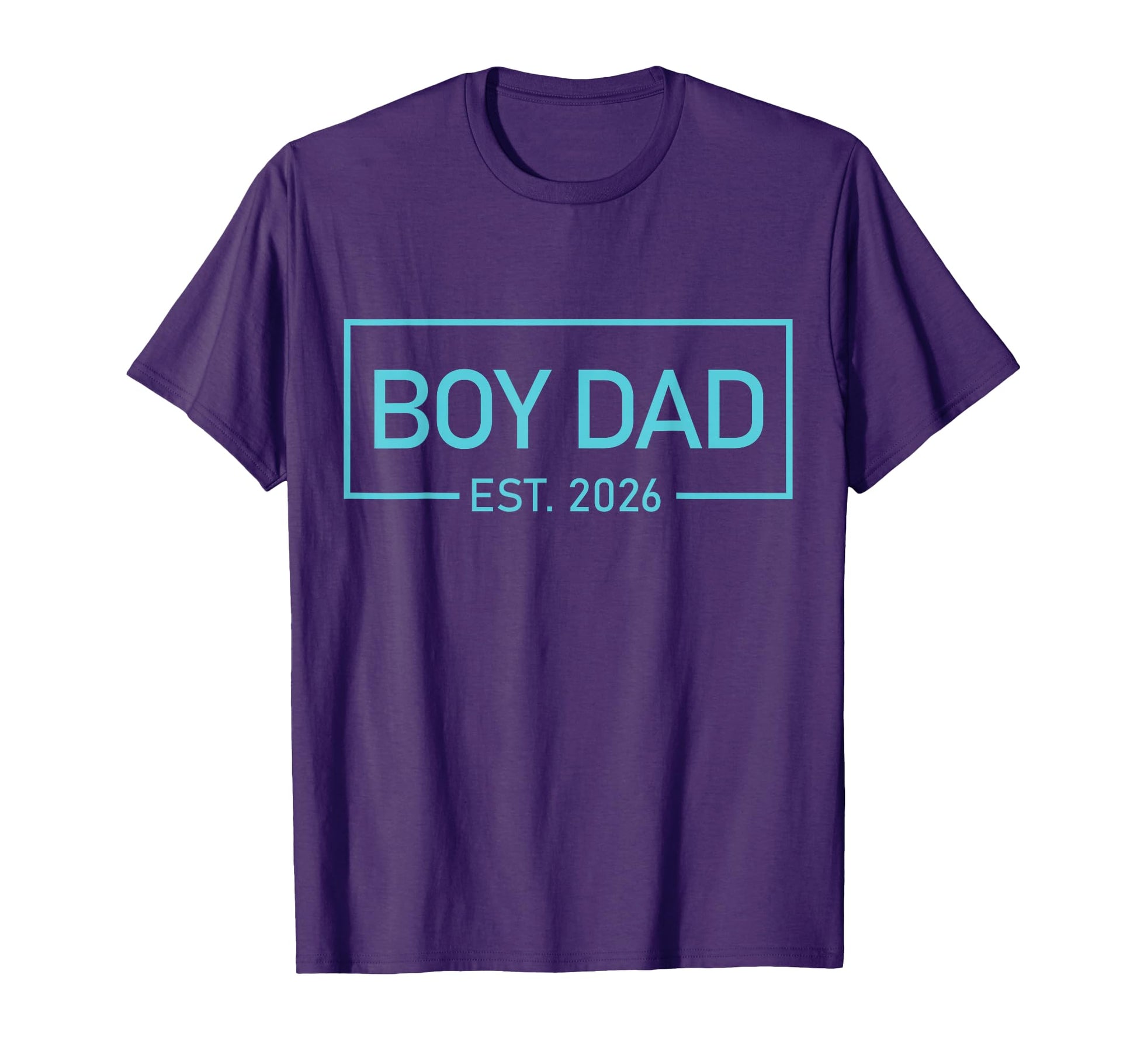 Dad Est 2026 Newborn Daddy Father Son T-Shirt - Custom Art Print Men Women - T-Shirt, Sweatshirt, Hoodie