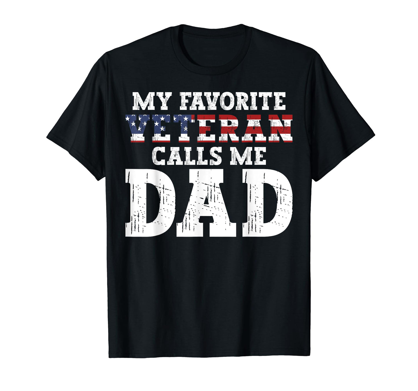 Patriotic My Favorite Veteran Calls T-Shirt - Aesthetic Graphic for Adults - T-Shirt, Sweatshirt, Hoodie