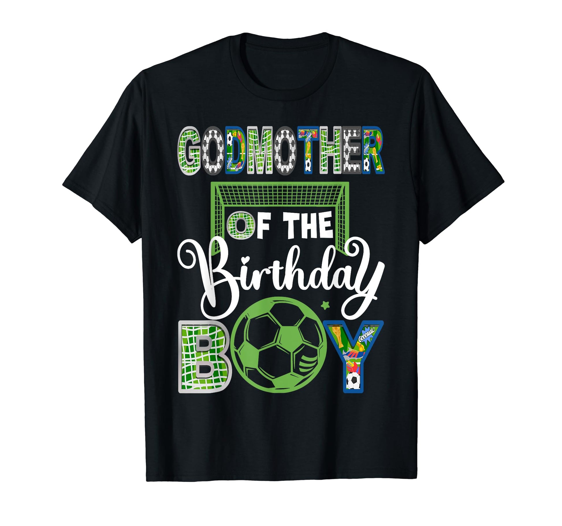 Godmother Birthday Soccer Baller T-Shirt - Streetwear Style for Adults - T-Shirt, Sweatshirt, Hoodie