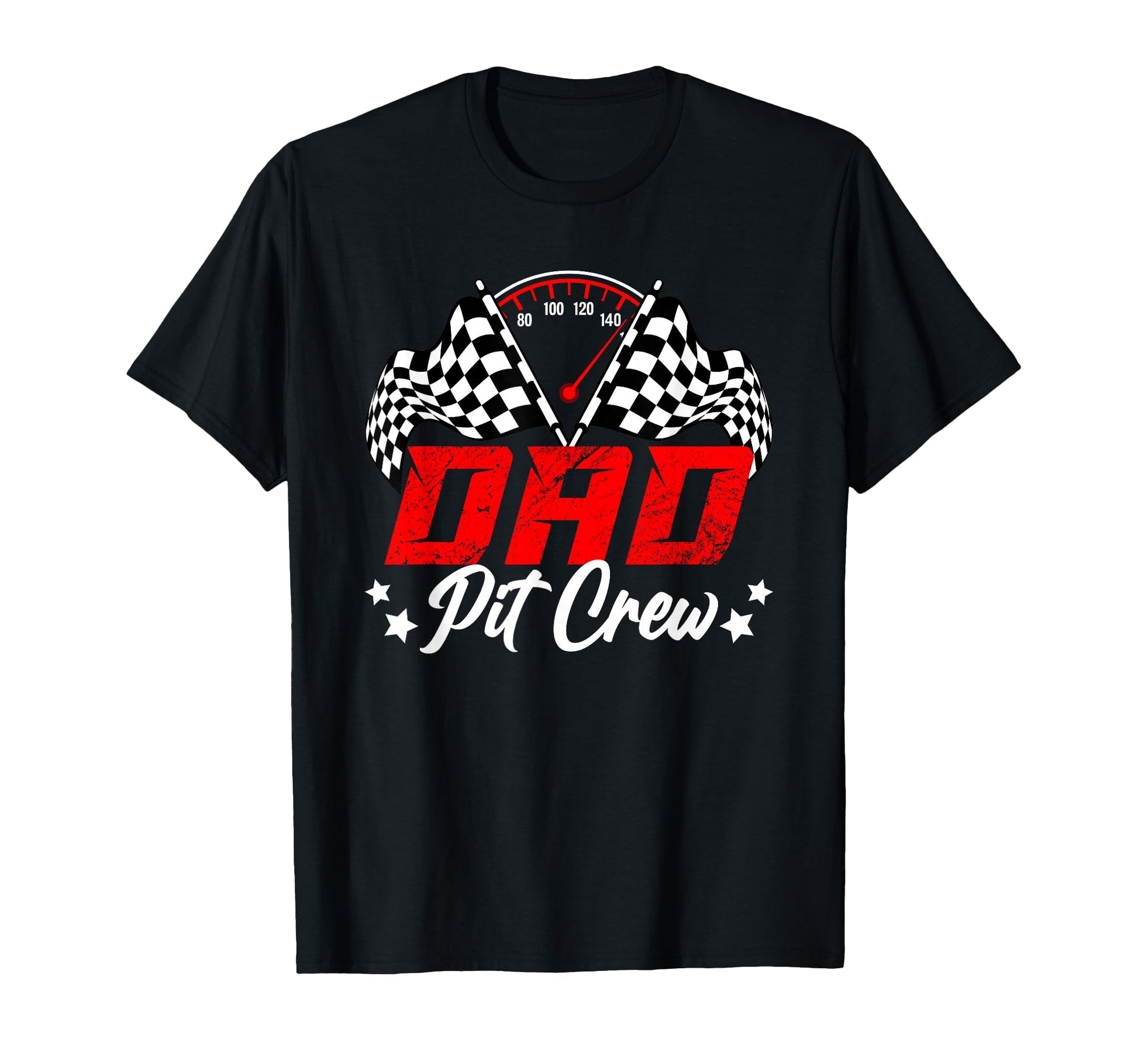 Dad Pit Crew Birthday Party Race Car T-Shirt - Aesthetic Graphic Men Women - T-Shirt, Sweatshirt, Hoodie