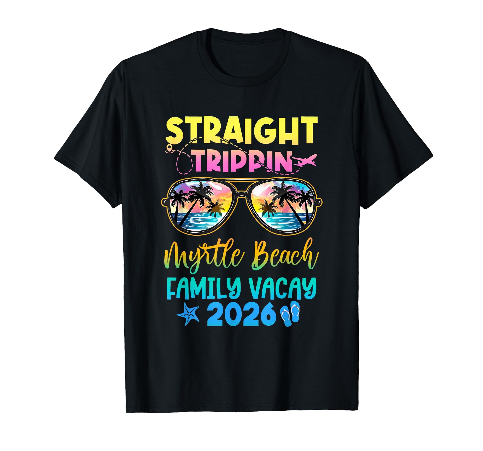 Myrtle Beach Family Vacay Vacation T-Shirt - Fun Novelty Design for Adults - T-Shirt, Sweatshirt, Hoodie