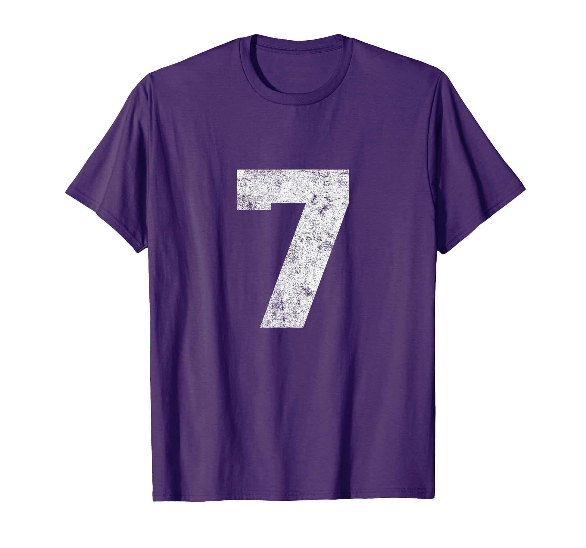 Lucky Number 7 Birthday Sports Player Team T-Shirt - Trendy Graphic Unisex - T-Shirt, Sweatshirt, Hoodie