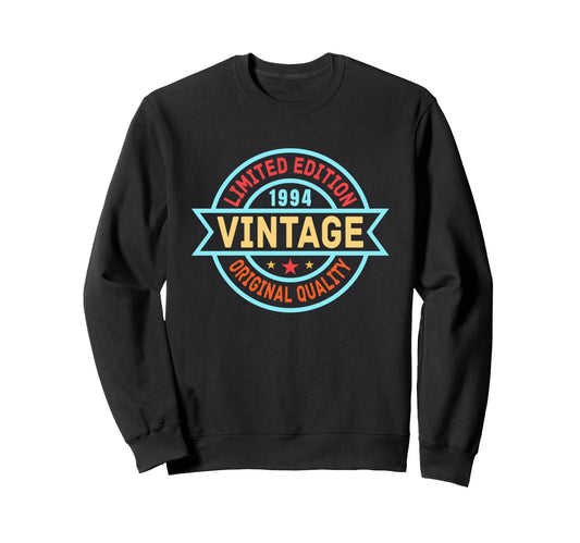 1994 T Shirts Funny 1994 Birthday Sweatshirt - Unique Graphic Unisex - T-Shirt, Sweatshirt, Hoodie