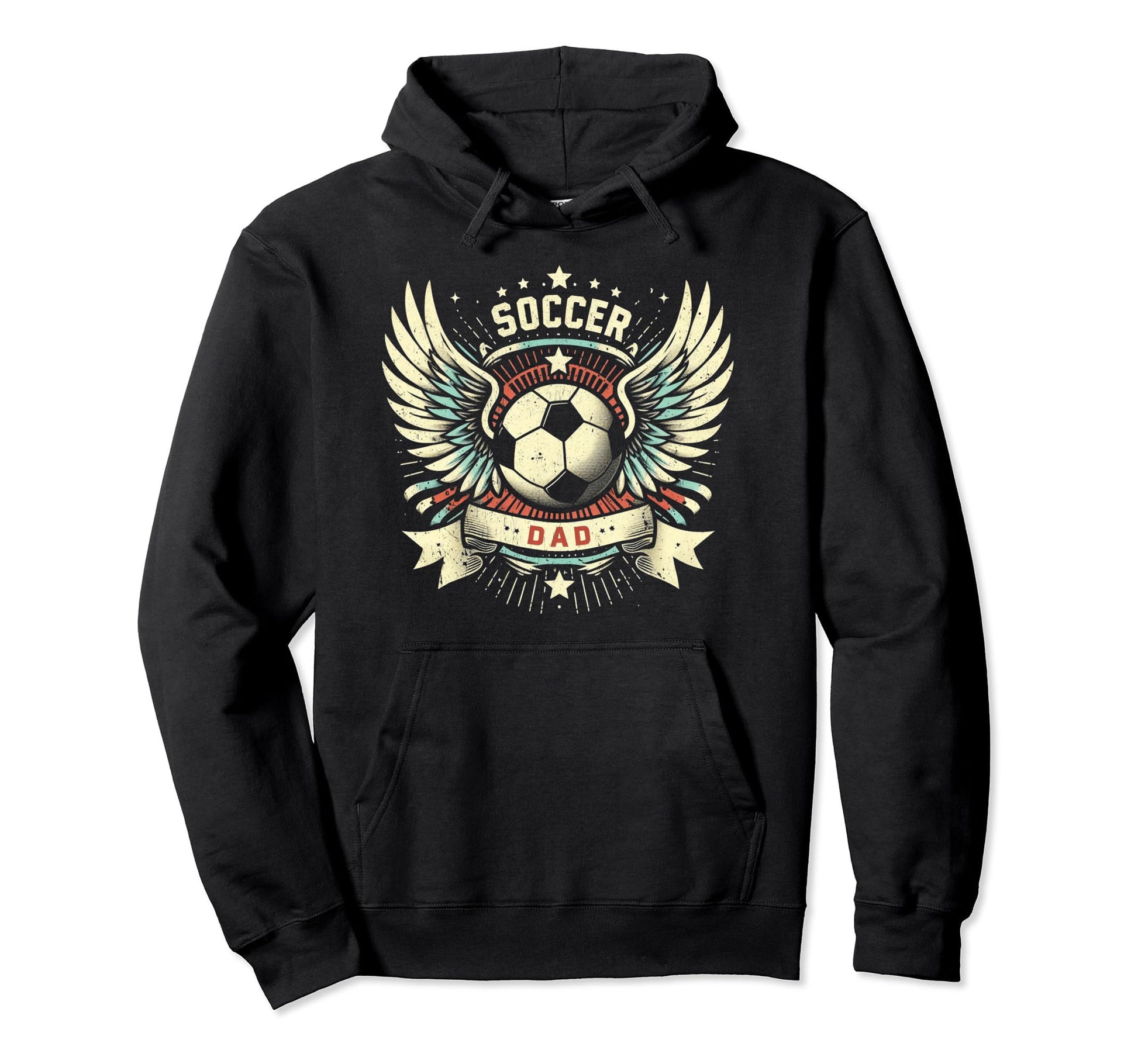Soccer Dad Family Matching Dad Hoodie - Casual Everyday Wear for Adults - T-Shirt, Sweatshirt, Hoodie