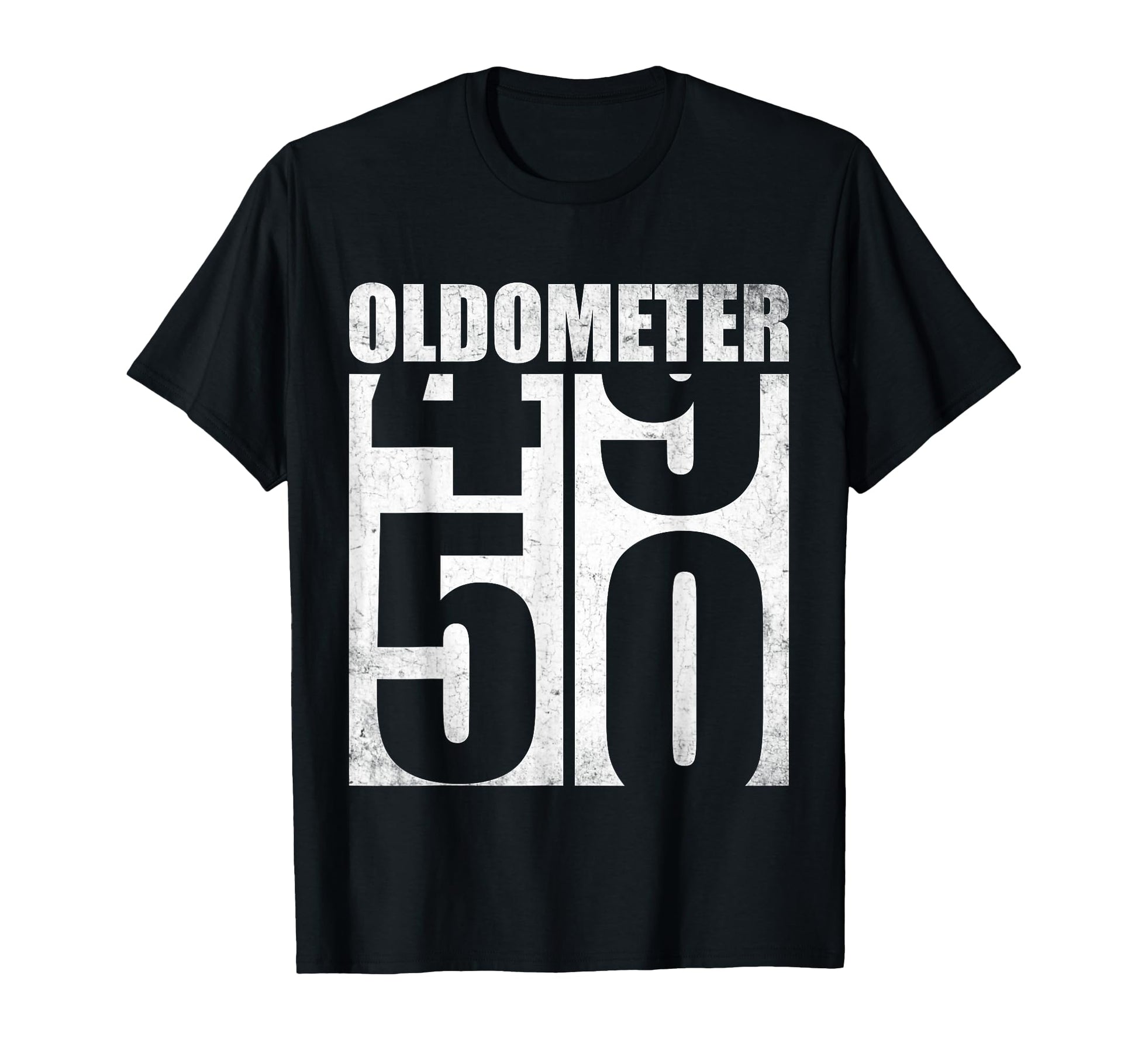 50Th Birthday Oldometer 49 50 Funny T-Shirt - Unique Graphic for Adults - T-Shirt, Sweatshirt, Hoodie