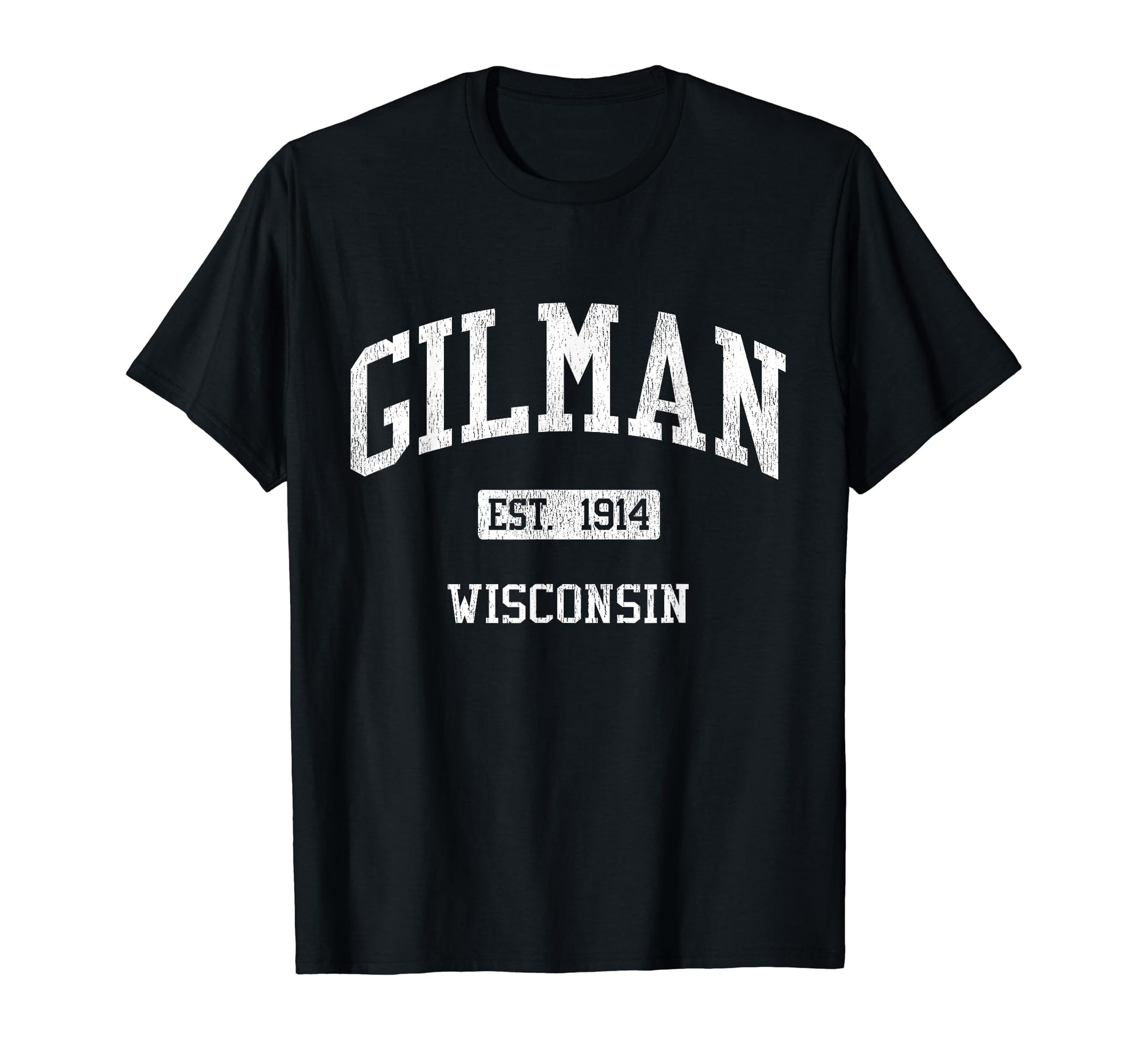 Gilman Wisconsin Wi Js04 Athletic T-Shirt - Streetwear Style Men Women - T-Shirt, Sweatshirt, Hoodie
