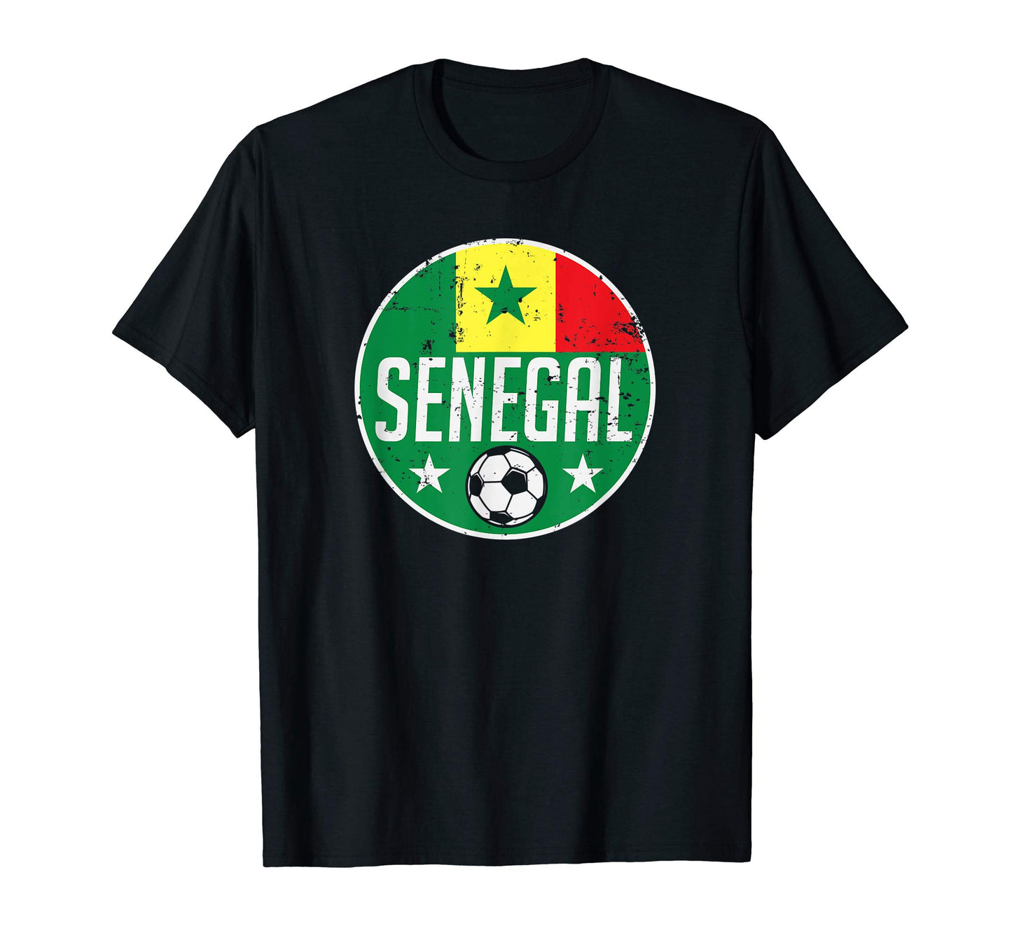 Senegal Soccer Football Team Supporter T-Shirt - Custom Art Print Unisex - T-Shirt, Sweatshirt, Hoodie