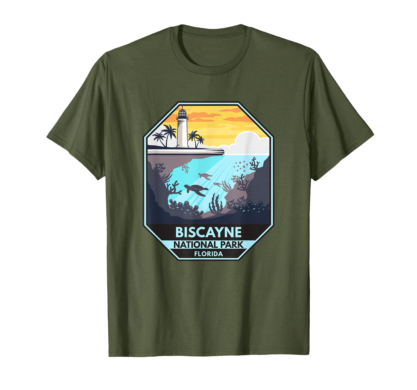 Biscayne National Park Florida T-Shirt - Aesthetic Graphic for Adults - T-Shirt, Sweatshirt, Hoodie