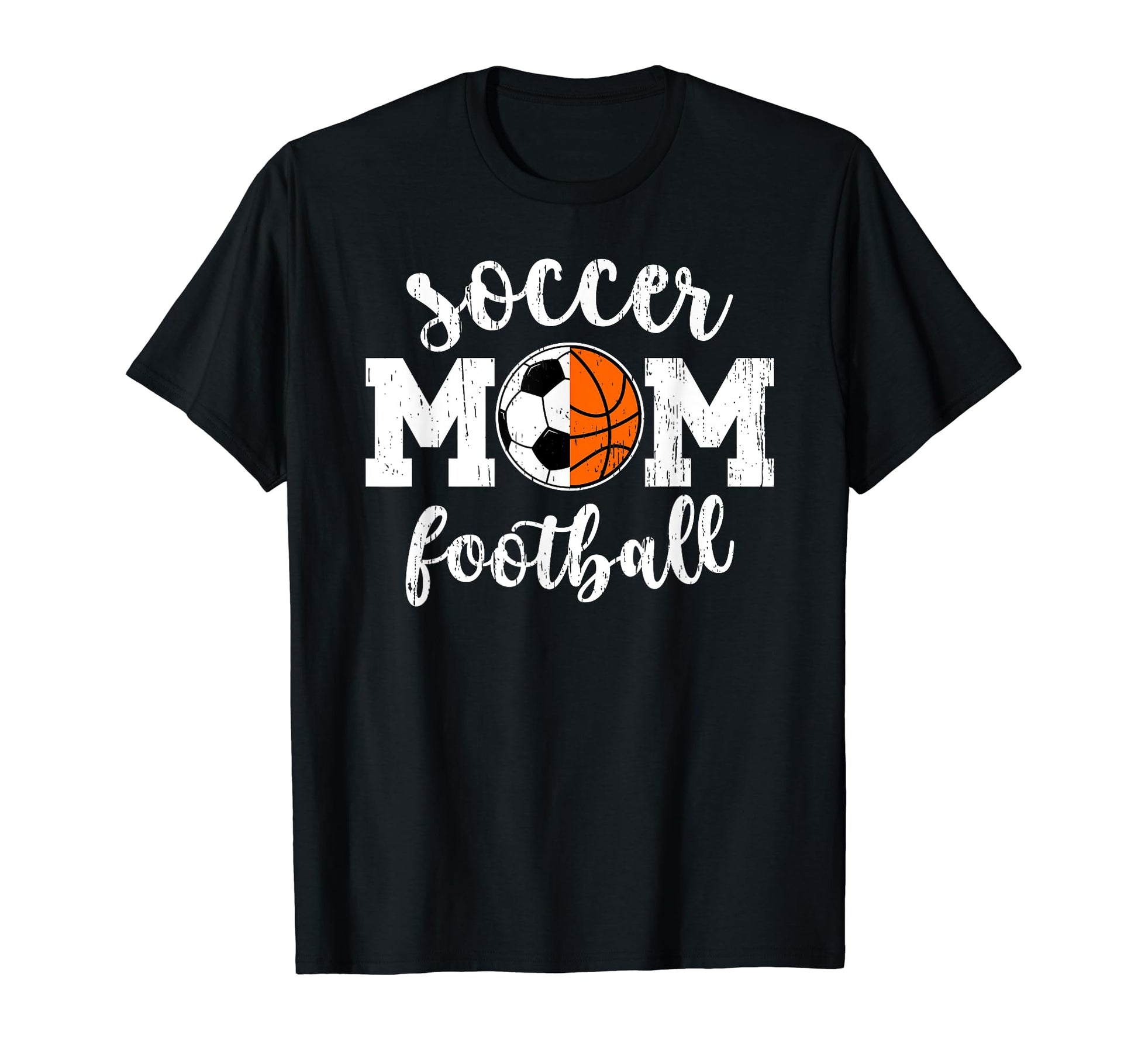 Soccer Basketball Mom Ballers T-Shirt - Novelty Apparel for Adults - T-Shirt, Sweatshirt, Hoodie