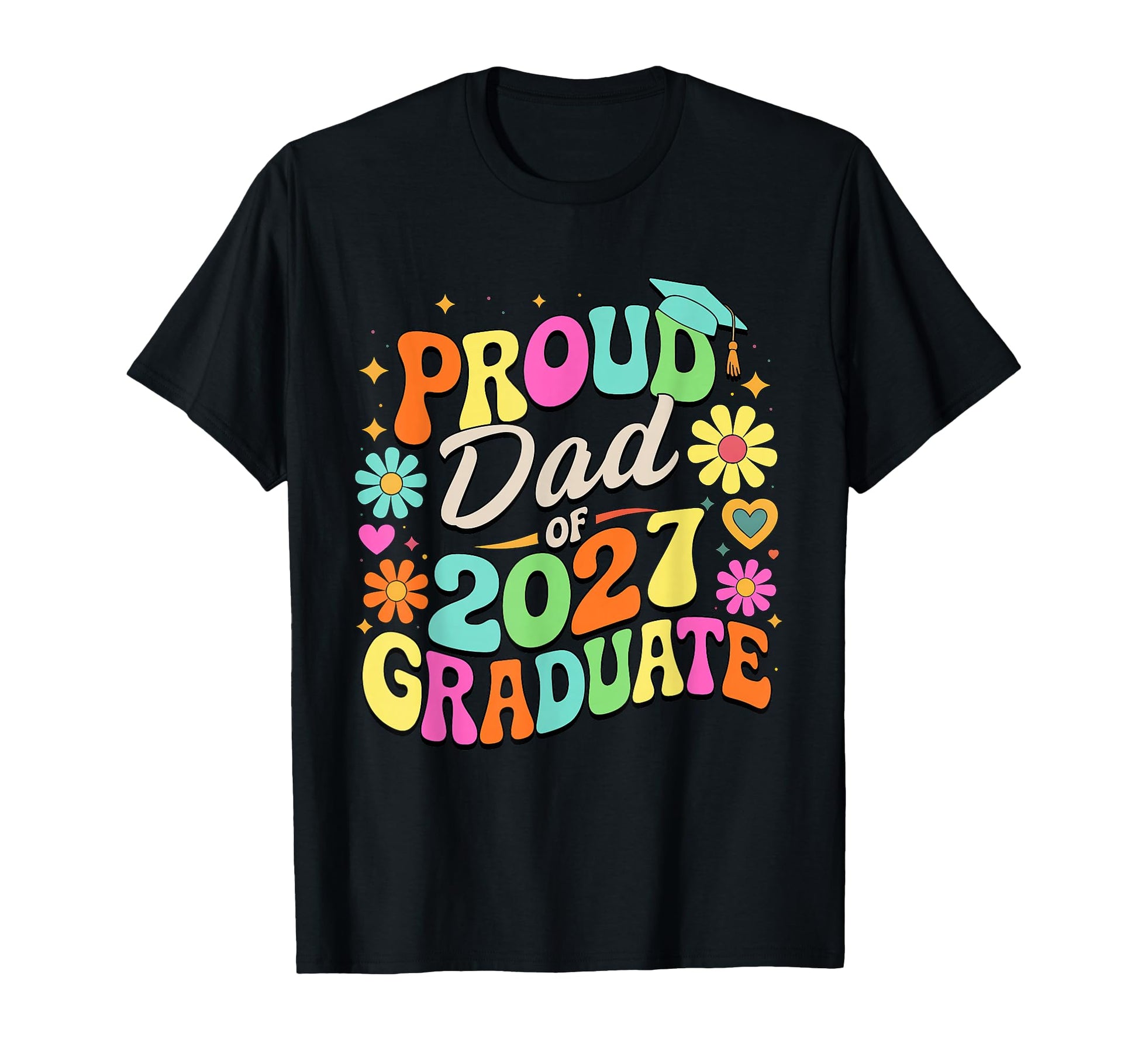 Dad Senior Class Graduation Proud Dad T-Shirt - Minimalist Print Men Women - T-Shirt, Sweatshirt, Hoodie