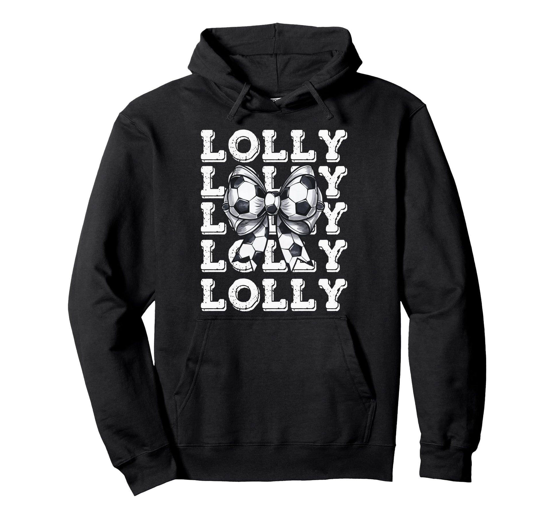 Coquette Soccer Lolly Matching Hoodie - Casual Everyday Wear Men Women - T-Shirt, Sweatshirt, Hoodie