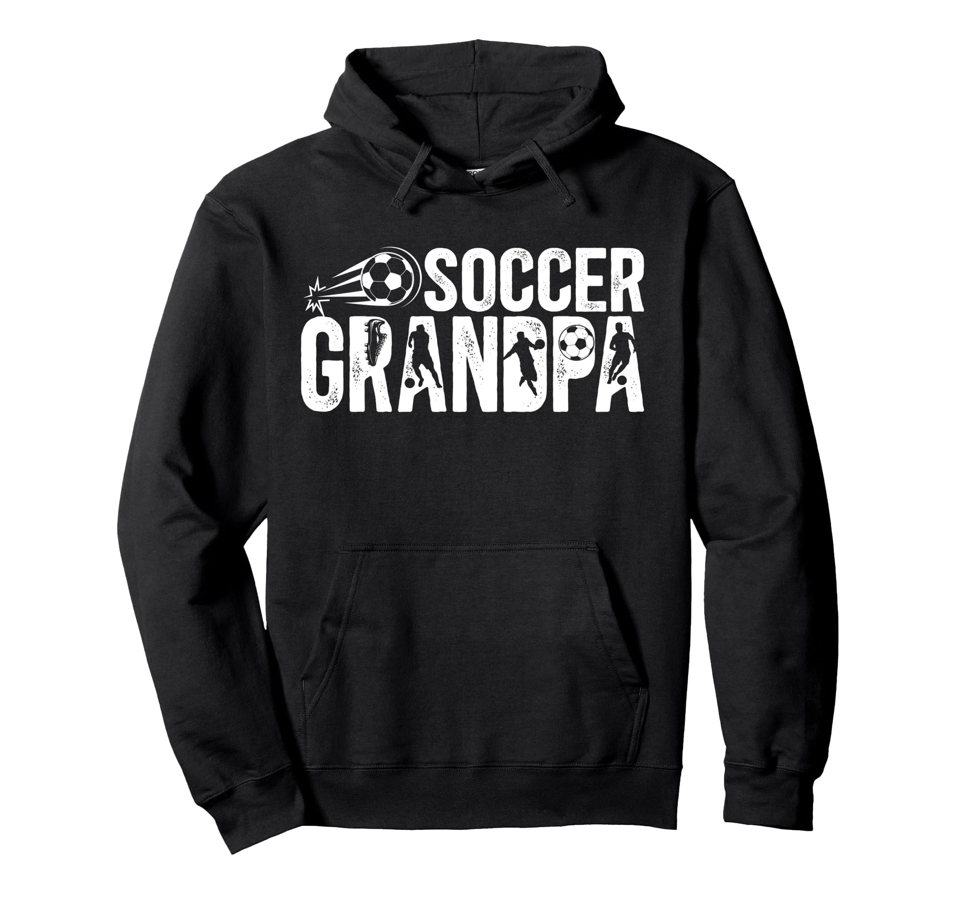 Soccer Grandpa Soccer Player Grandpa Hoodie - Casual Everyday Wear Unisex - T-Shirt, Sweatshirt, Hoodie