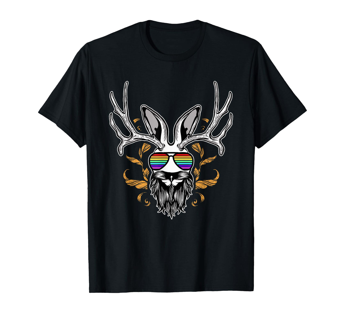 Jackalope Cryptozoology Gift T-Shirt - Custom Art Print Men Women - T-Shirt, Sweatshirt, Hoodie