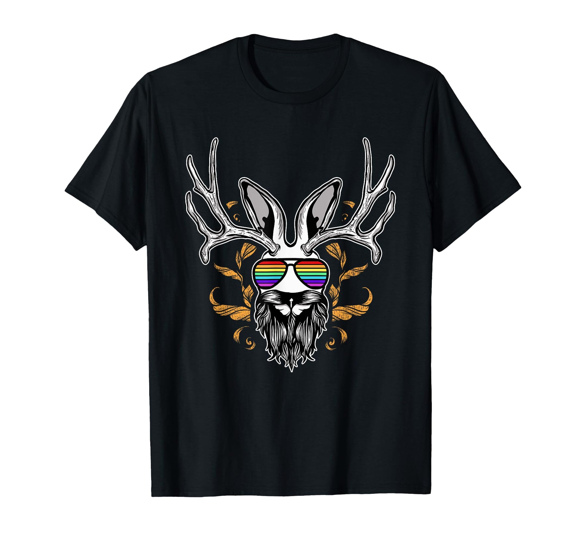 Jackalope Cryptozoology Gift T-Shirt - Custom Art Print Men Women - T-Shirt, Sweatshirt, Hoodie