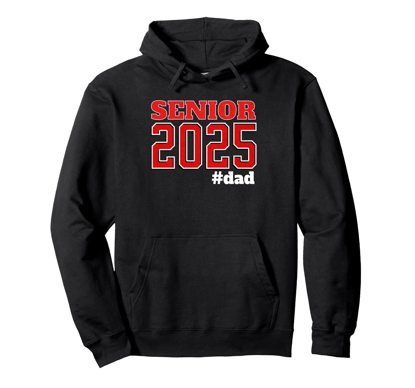 Senior Class 2025 Dad Graduate Hoodie - Aesthetic Graphic Men Women - T-Shirt, Sweatshirt, Hoodie