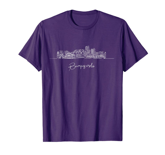 Barquisimeto Venezuela Usa Skylines T-Shirt - Aesthetic Graphic Men Women - T-Shirt, Sweatshirt, Hoodie