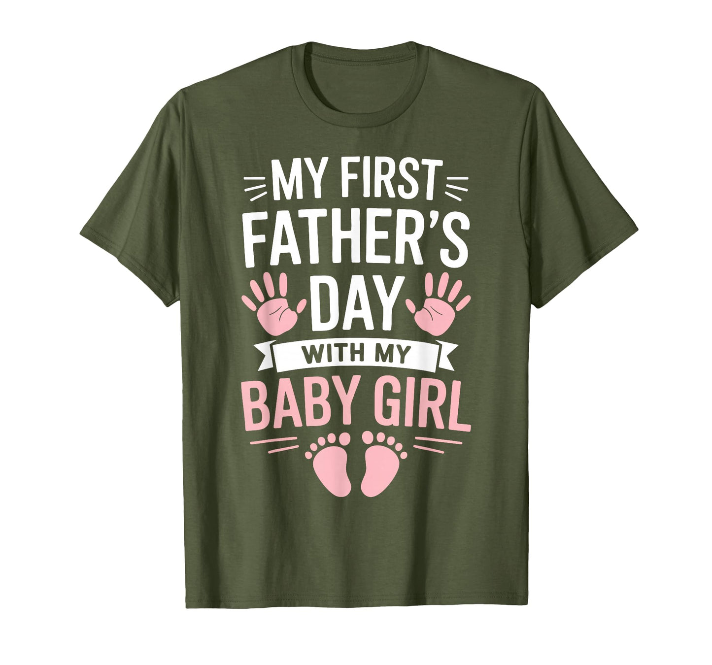 My First Fathers Day Funny First T-Shirt - Fun Novelty Design for Adults - T-Shirt, Sweatshirt, Hoodie
