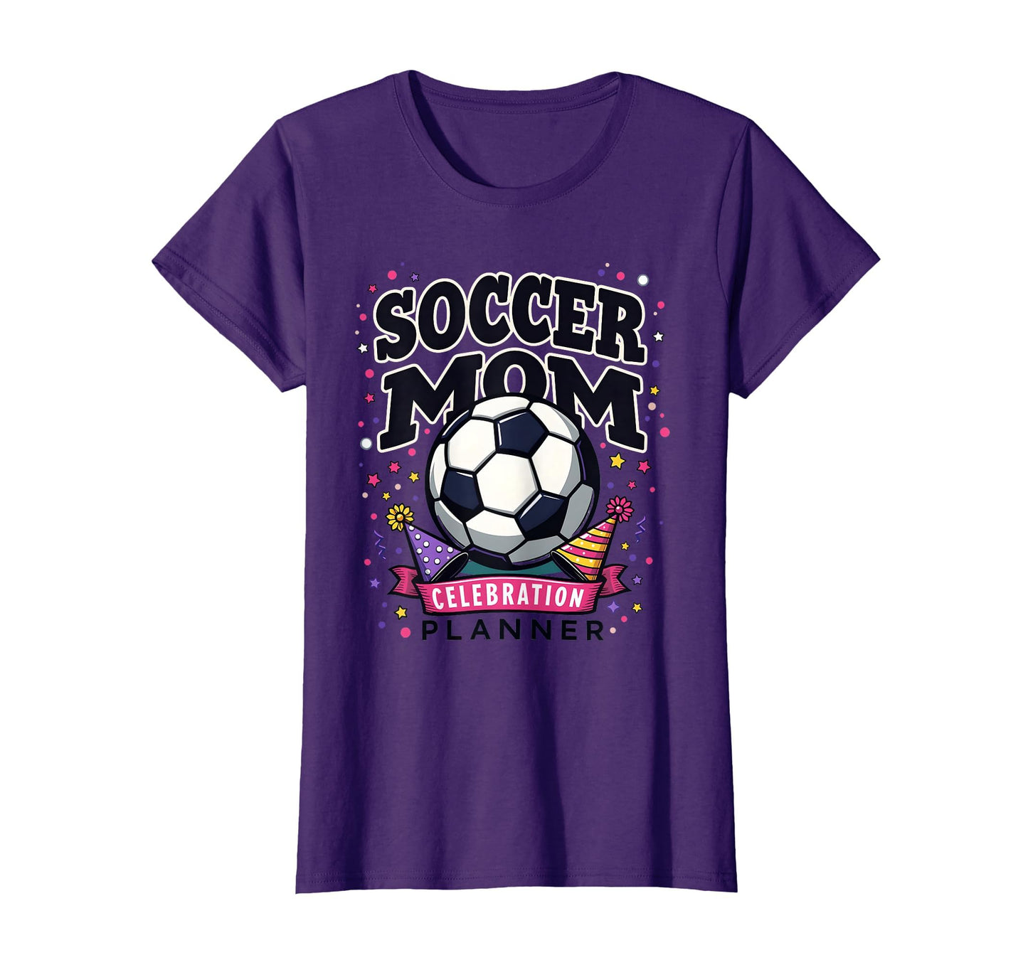 Soccer Mom Celebration Planner T-Shirt - Fun Novelty Design Men Women - T-Shirt, Sweatshirt, Hoodie
