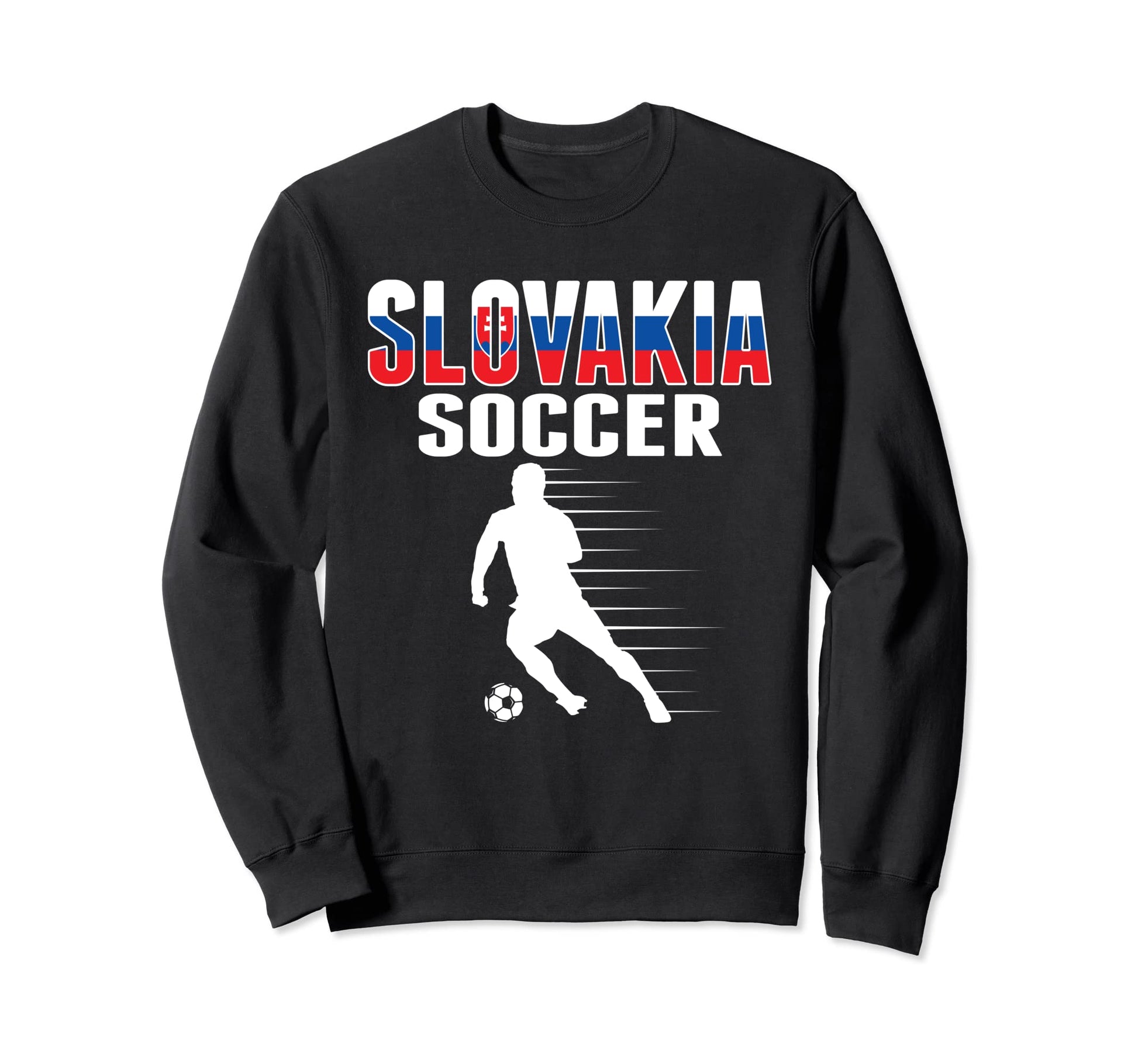 Slovakia Soccer Fans Jersey Sweatshirt - Fun Novelty Design Men Women - T-Shirt, Sweatshirt, Hoodie