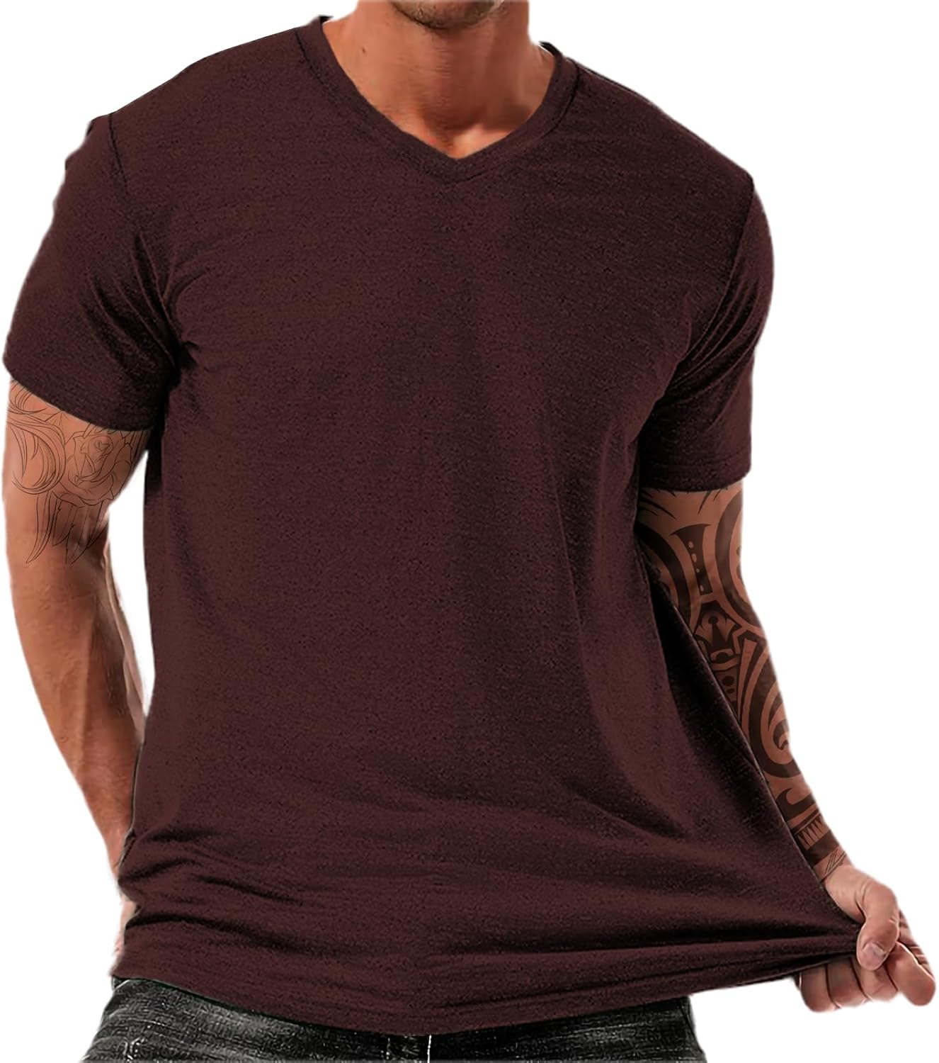 Breathable Gym Tshirts for Men Short Sleeves Oversized Fishing Shirt Casual Basic Tops Midweight Summer Beach Tops - T-Shirt, Sweatshirt, Hoodie