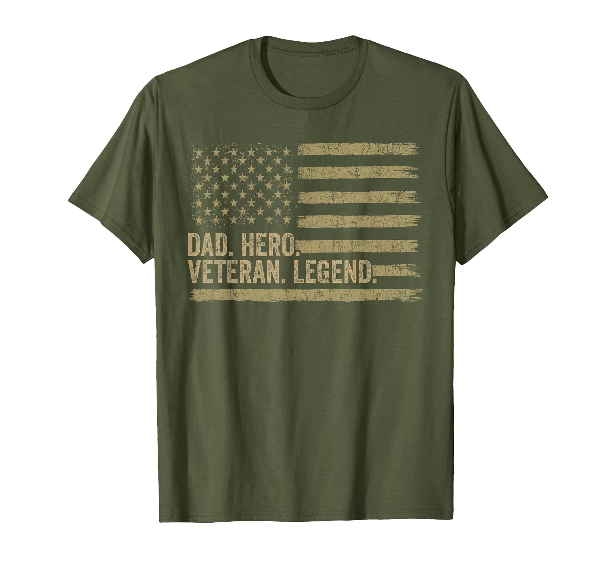 Patriotic American Flag Fathers Day T-Shirt - Trendy Graphic for Adults - T-Shirt, Sweatshirt, Hoodie