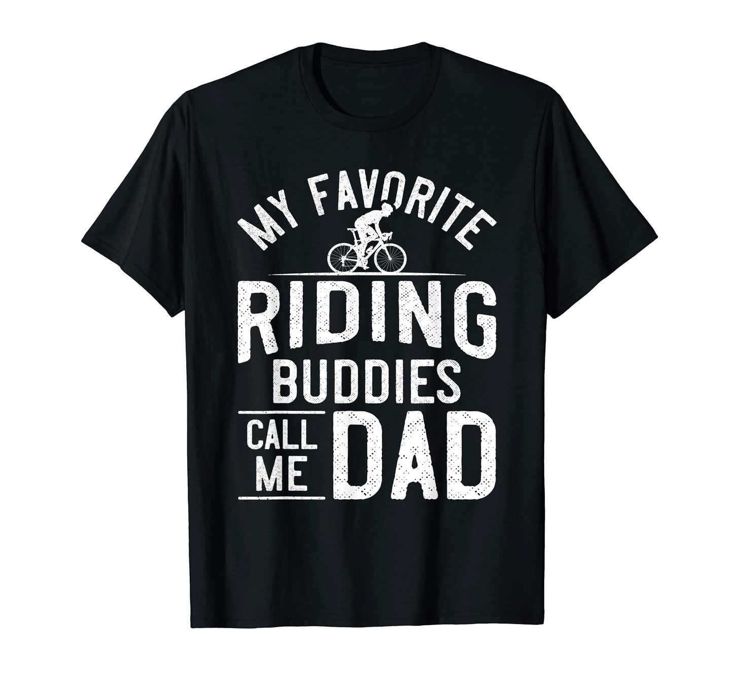 Mens Bike Riding Dad Cyclist Cycling T-Shirt - Minimalist Print for Adults - T-Shirt, Sweatshirt, Hoodie