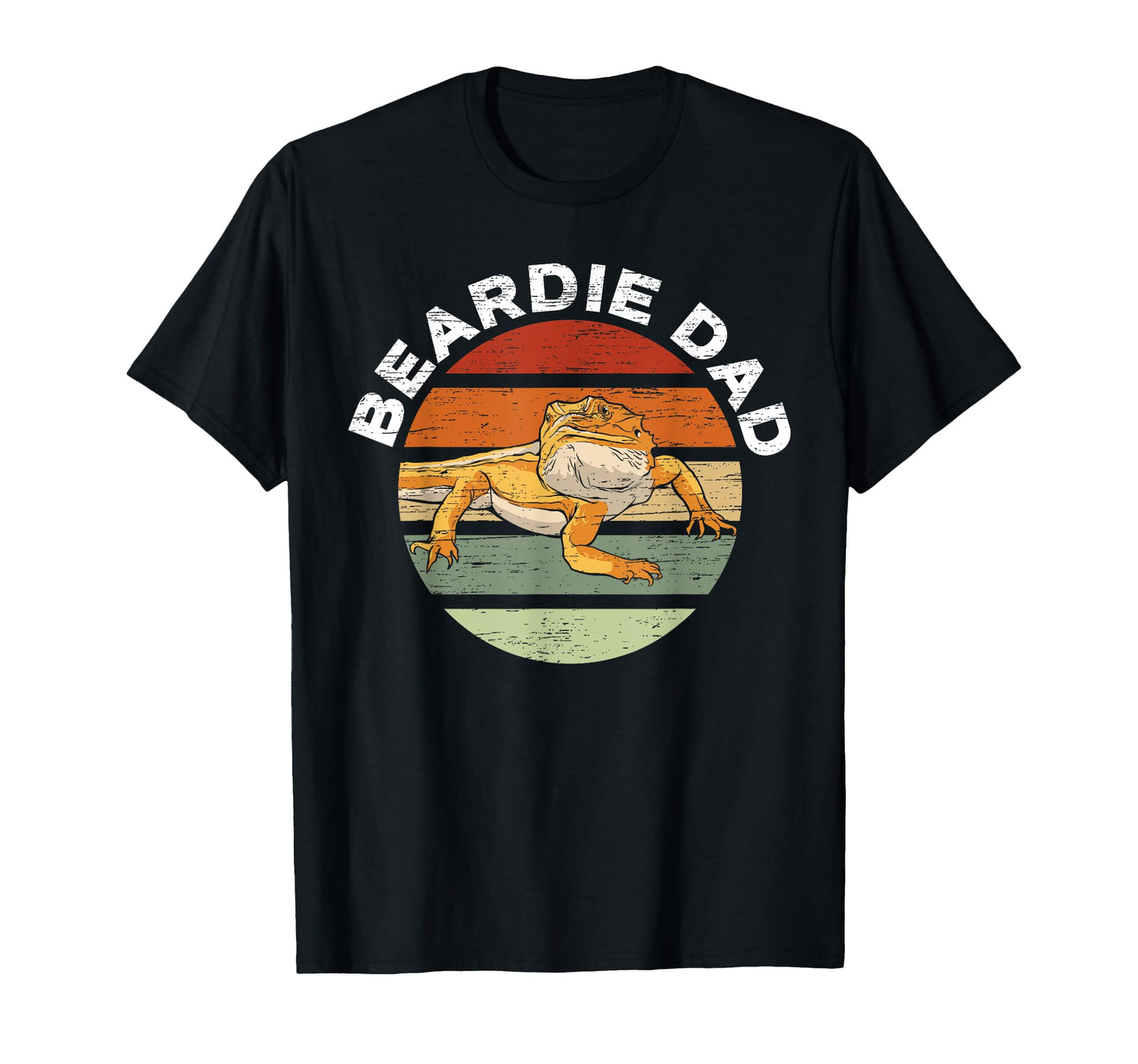 Beardie Dad Lizard Lover Fathers Day T-Shirt - Novelty Apparel for Adults - T-Shirt, Sweatshirt, Hoodie