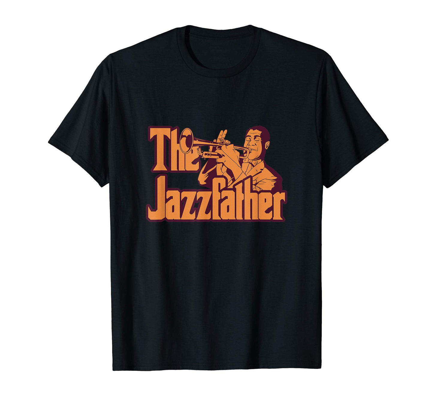 Funny Jazzfather Musician Dad Saxophone Gift T-Shirt - Graphic Print Unisex - T-Shirt, Sweatshirt, Hoodie