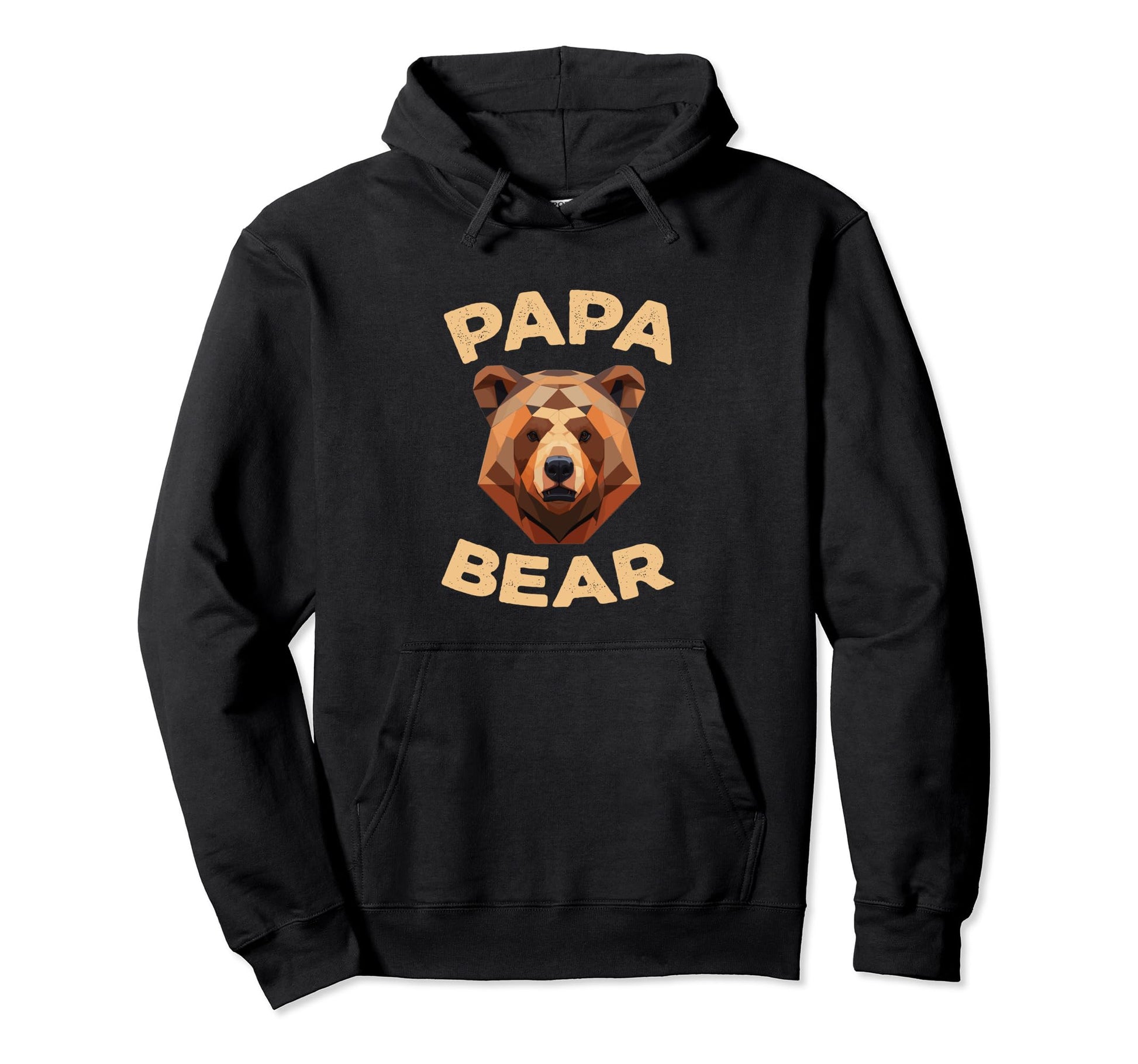 Funny Fathers Day Papa Bear Dad Hoodie - Graphic Print Men Women - T-Shirt, Sweatshirt, Hoodie